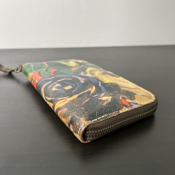 PATRICIA NASH Heritage Floral Zip Around Wallet Organizer Wristlet - Picture 3 of 8